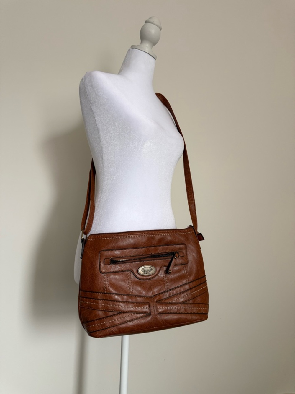 b.o.c. Brown Crossbody Bag like new